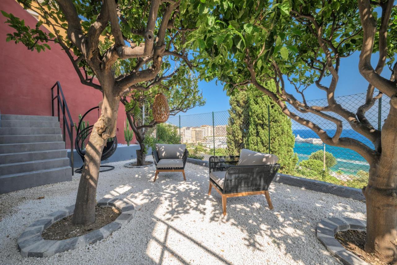 Proche Monaco, Vue Mer, Acces Plage Et Jardin Privatif Saint-Antoine  Kültér fotó