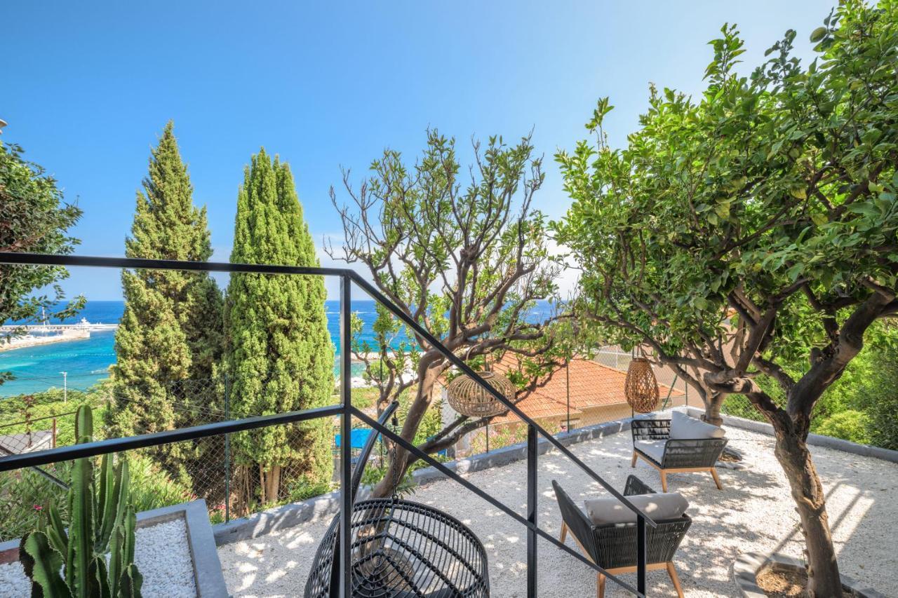 Proche Monaco, Vue Mer, Acces Plage Et Jardin Privatif Saint-Antoine  Kültér fotó