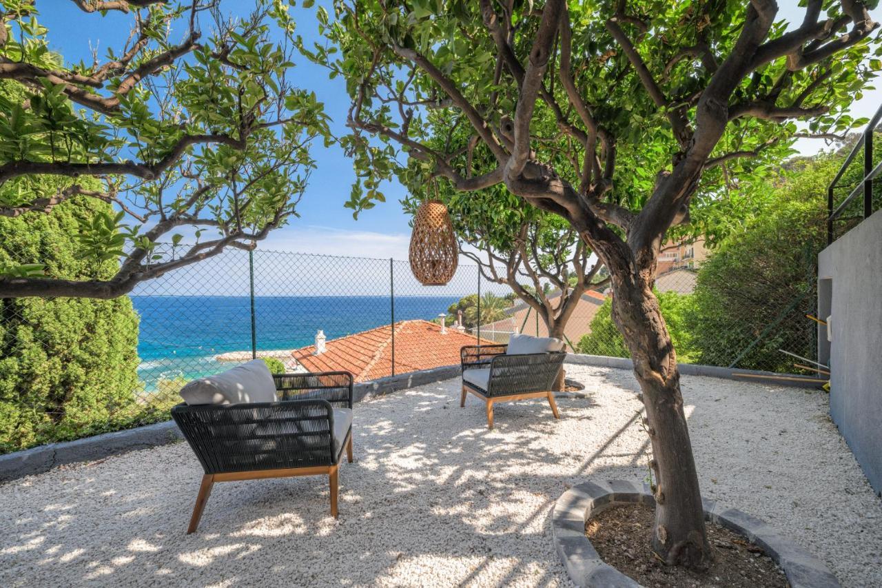 Proche Monaco, Vue Mer, Acces Plage Et Jardin Privatif Saint-Antoine  Kültér fotó